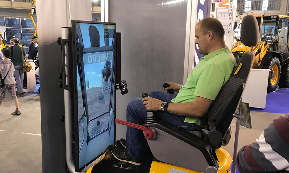 Volvo simulator